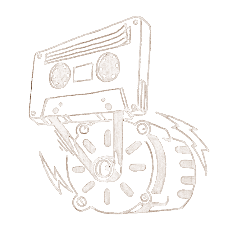 Alternator - tape logo