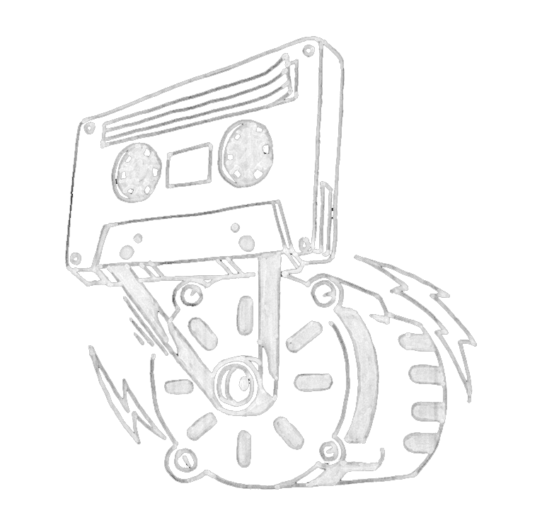 Alternator - tape logo